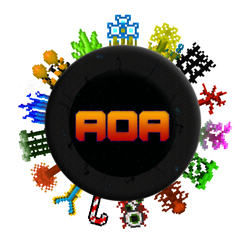 Логотип мода Advent of Ascension (Nevermine)