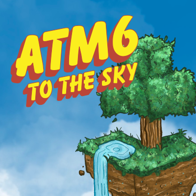 Логотип мода All the Mods 6 - To the Sky - ATM6sky - Skyblock