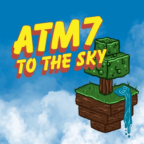 Логотип мода All the Mods 7 - To the Sky - atm7sky