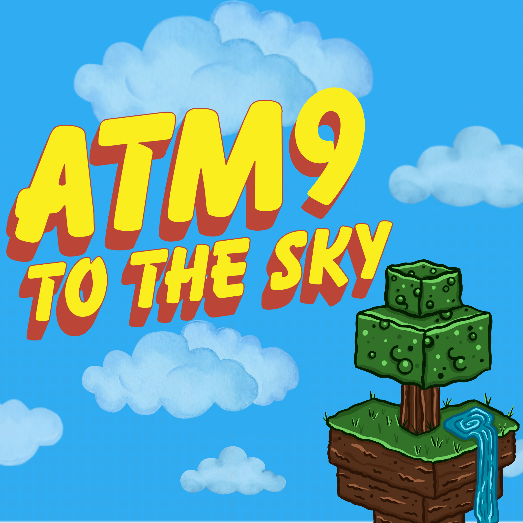 Логотип мода All the Mods 9 - To the Sky - atm9sky