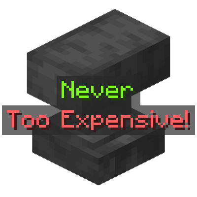 Логотип мода Anvil Never Too Expensive