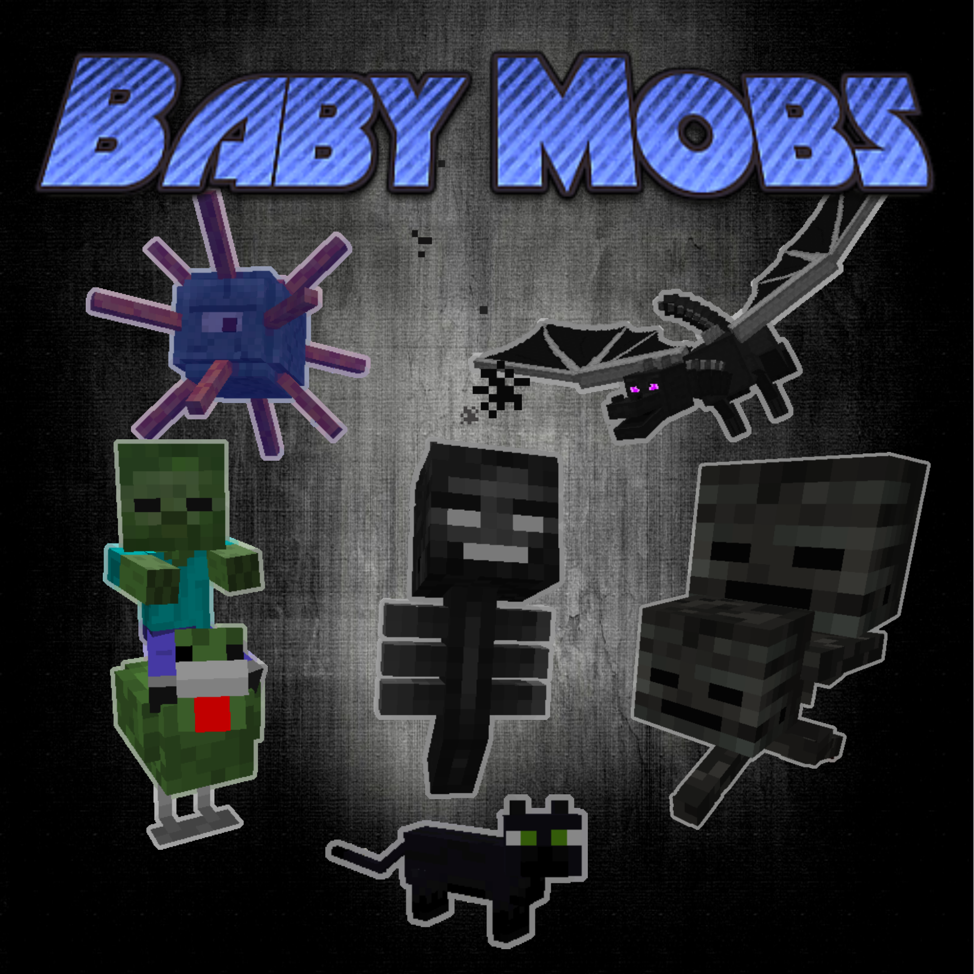 Логотип мода Baby Mobs