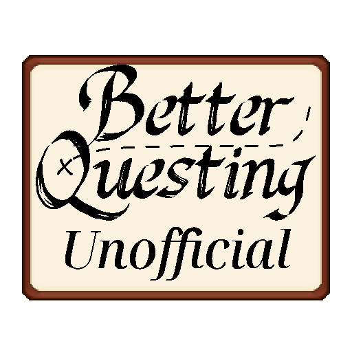 Логотип мода Better Questing Unofficial