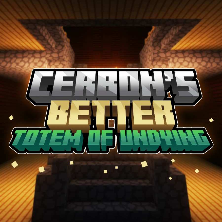 Логотип мода CERBON's Better Totem of Undying NEW UPDATE! [Forge | Fabric | NeoForge]