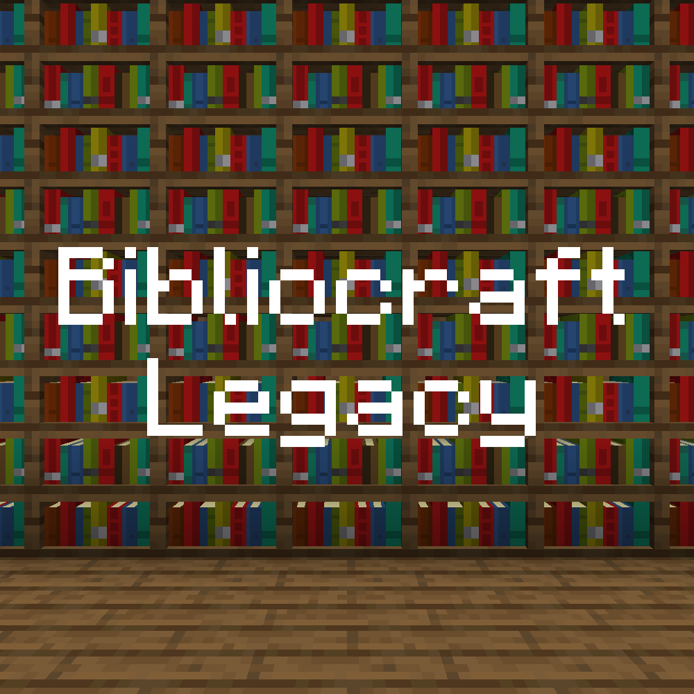 Логотип мода Bibliocraft Legacy