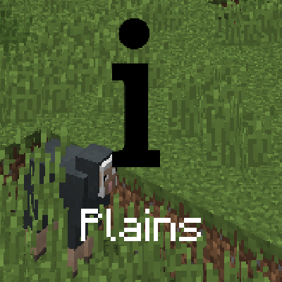 Логотип мода BiomeInfo