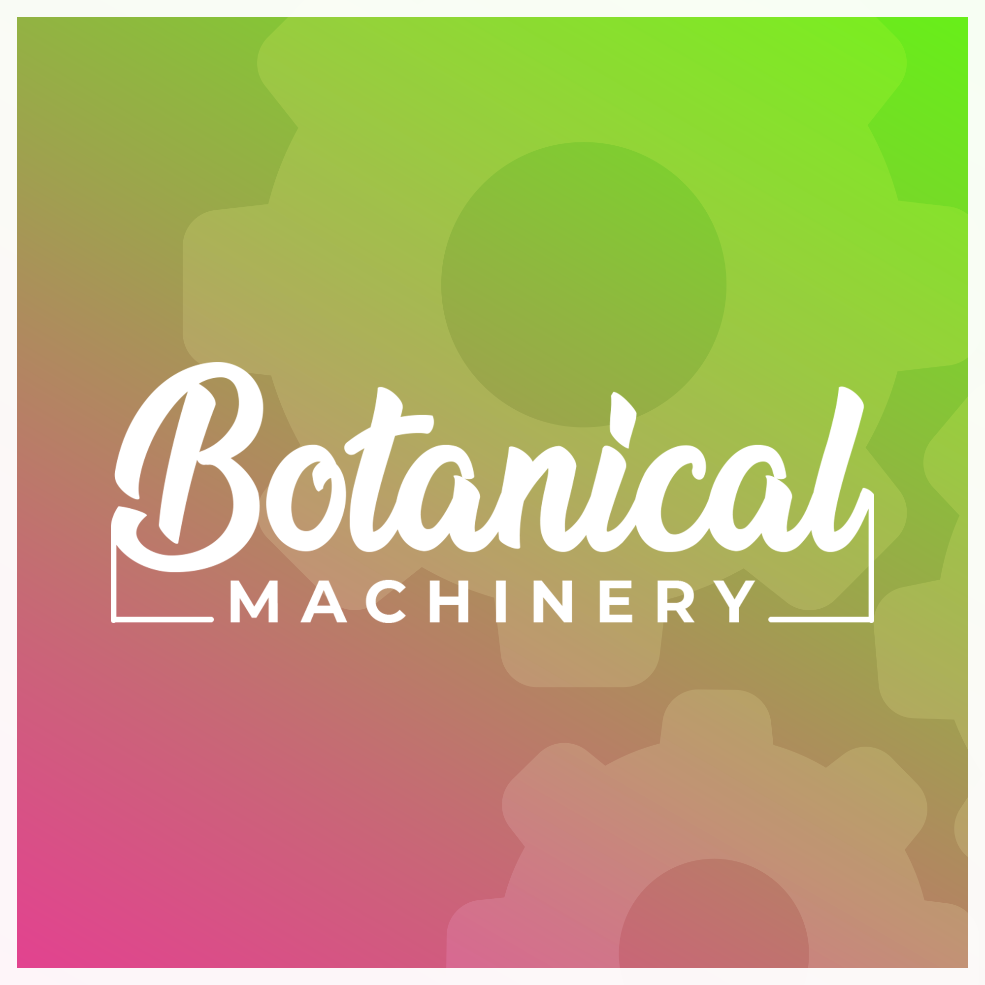 Логотип мода Botanical Machinery