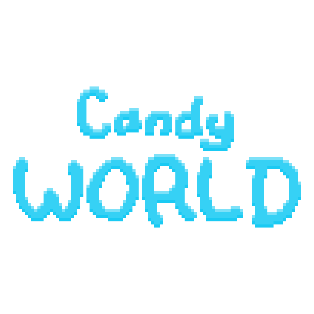 Логотип мода Candy World