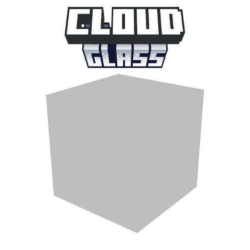 Логотип мода Cloud Glass