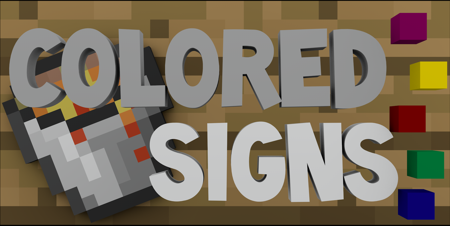 Логотип мода ColoredSigns 2.0 