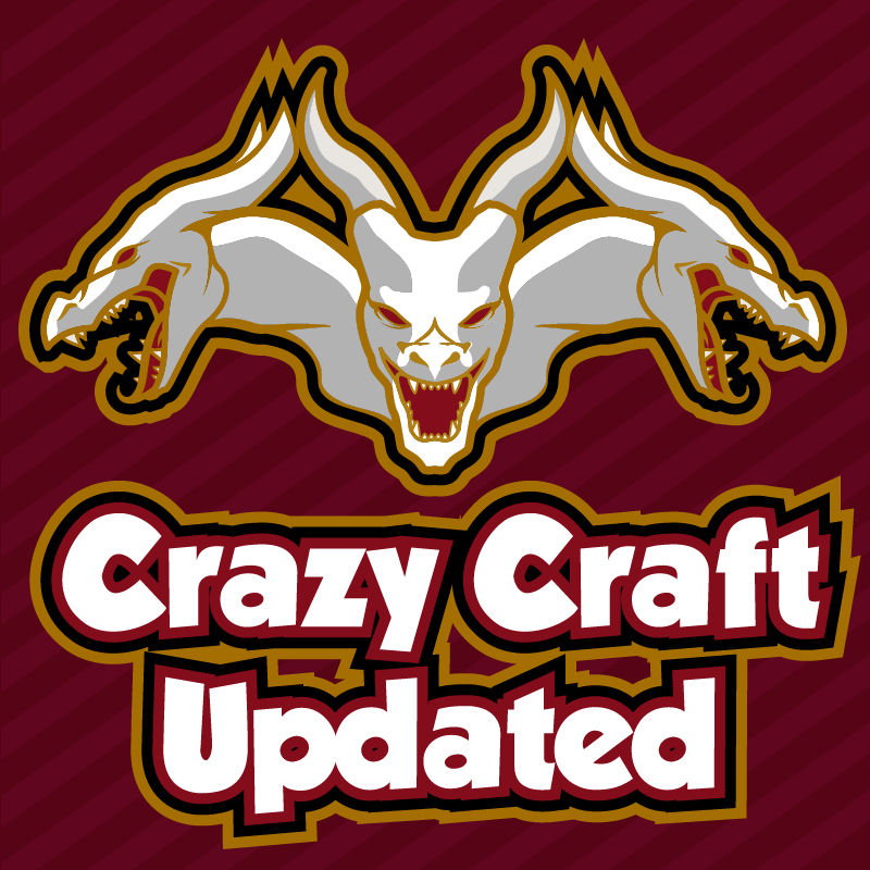 Логотип мода Crazy Craft Updated