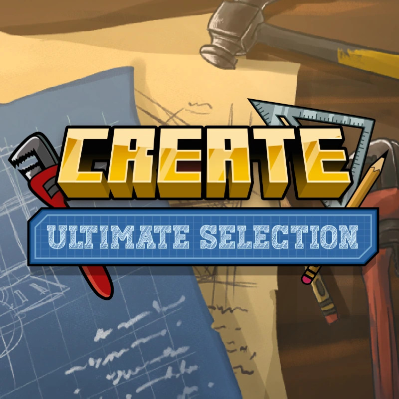 Логотип мода Create - Ultimate Selection [Create 6.0 and Quests]