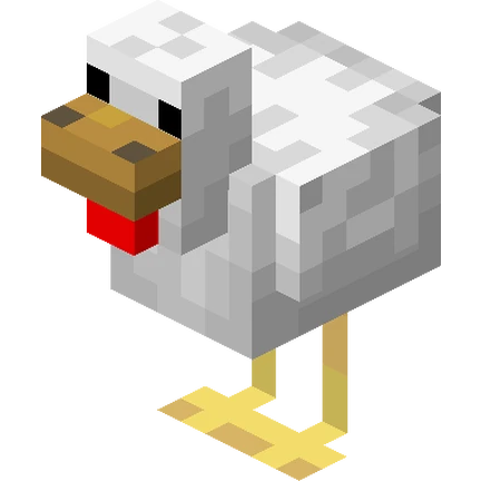 Логотип мода CreeperHost Presents Chickens