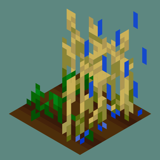 Логотип мода Crops Love Rain