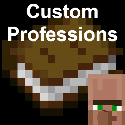 Логотип мода Custom Villager Professions (Forge)