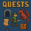 Логотип мода DarkQuesting - RPG Quests and Casino