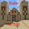 Логотип мода Disable Structures