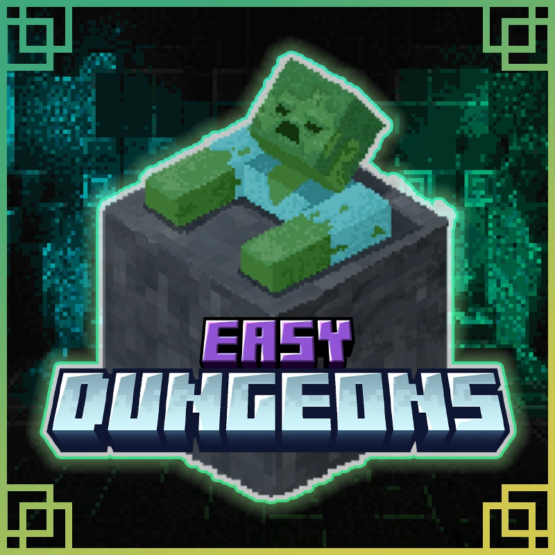 Логотип мода Easy Dungeons