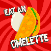 Логотип мода Eat an Omelette