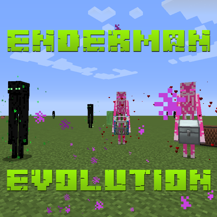 Логотип мода Enderman Evolution