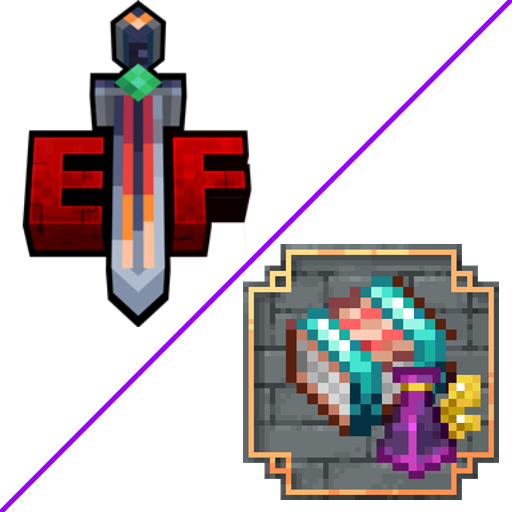 Логотип мода Epic Fight x Iron's Spells: Enhanced Animations