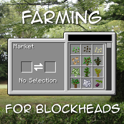 Логотип мода Farming for Blockheads (Outdated Versions)