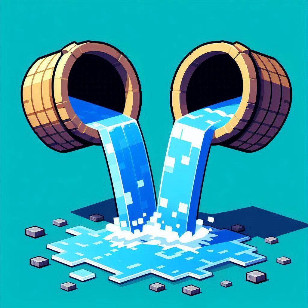 Логотип мода Simple Finite Water Control