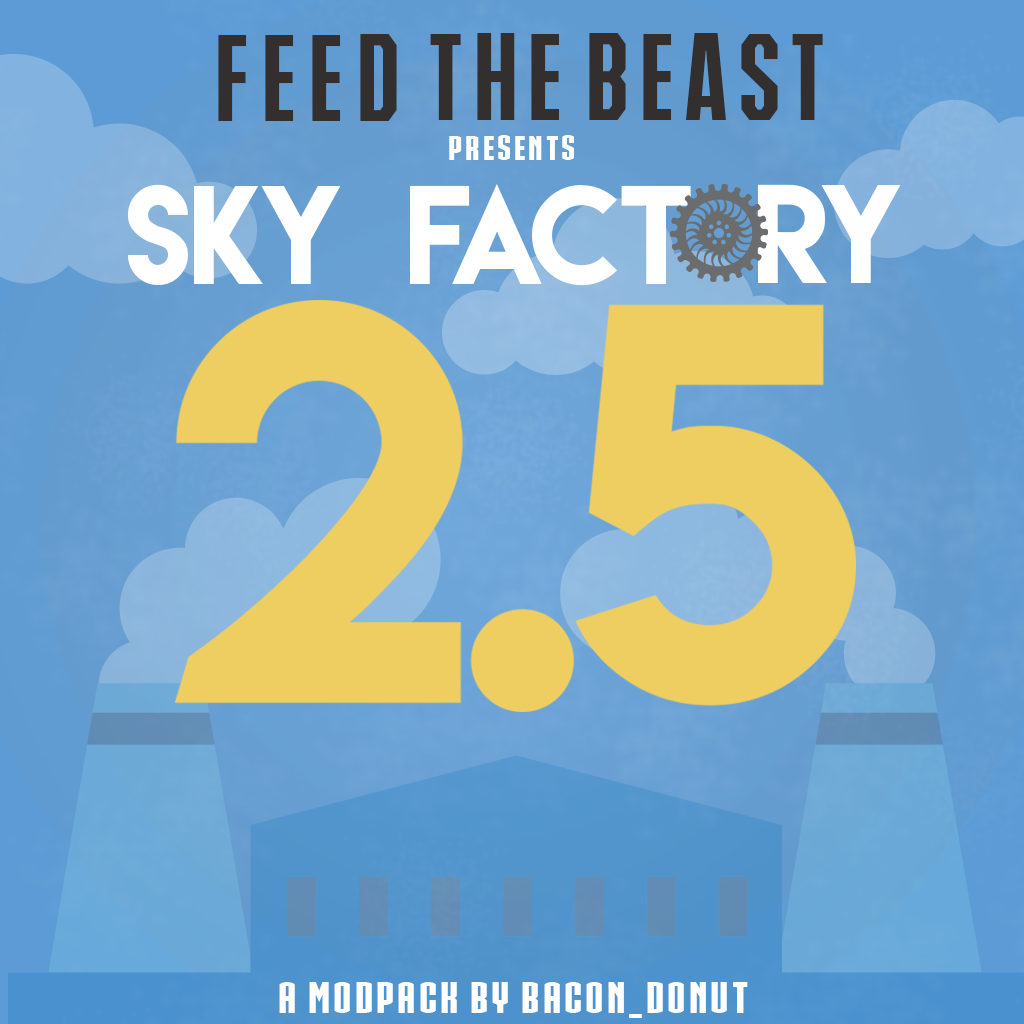 Логотип мода FTB Presents SkyFactory 2.5