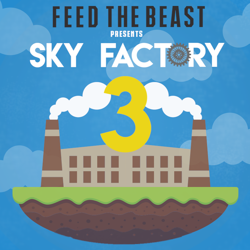Логотип мода FTB Presents SkyFactory 3
