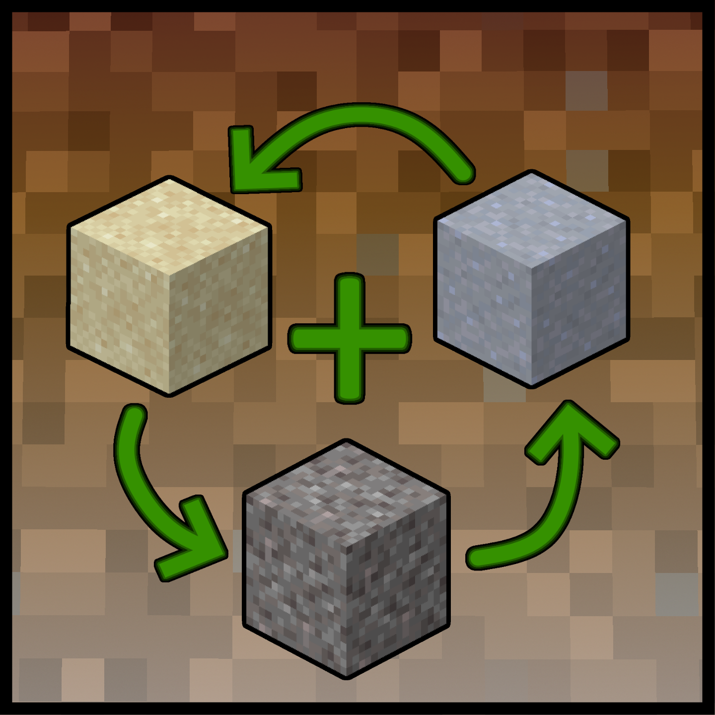 Логотип мода Ground Convert