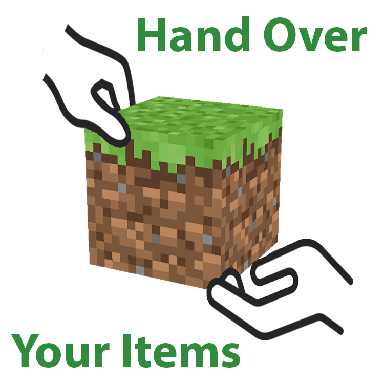 Логотип мода Hand Over Your Items