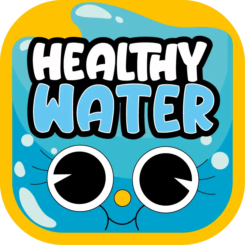 Логотип мода Healthy Water