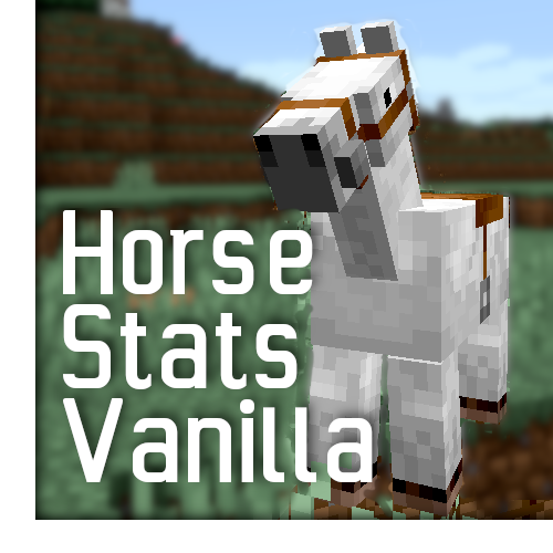 Логотип мода Horse Stats Vanilla (Fabric)