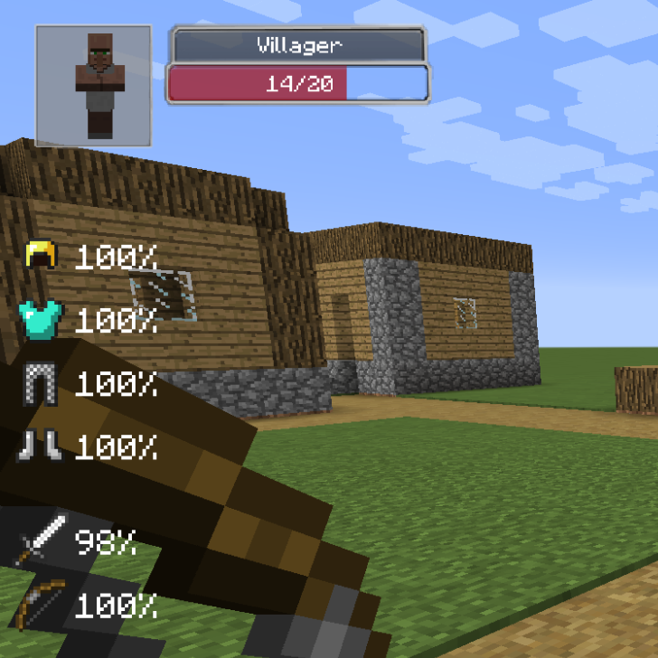 Логотип мода Huds - Armor Status & Damage Indicators