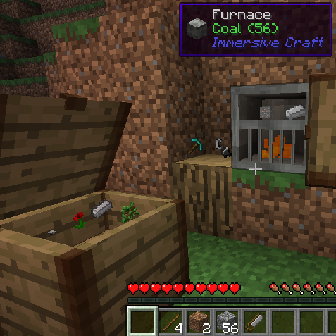 Логотип мода Immersive Craft