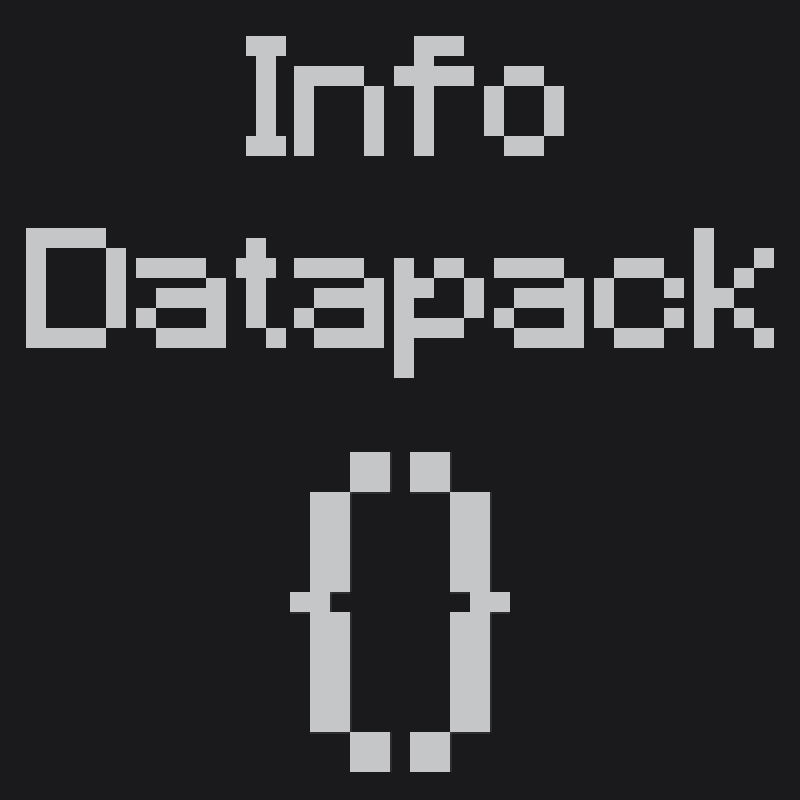 Логотип мода Info Datapack