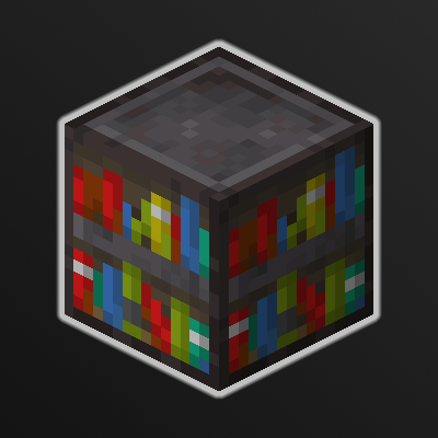 Логотип мода Iron Bookshelves