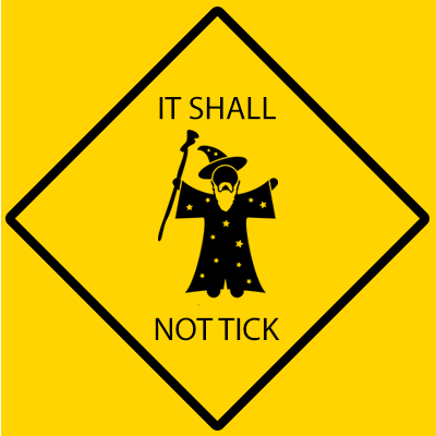Логотип мода It Shall Not Tick (ISNT)