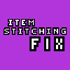 Логотип мода Item Stitching Fix