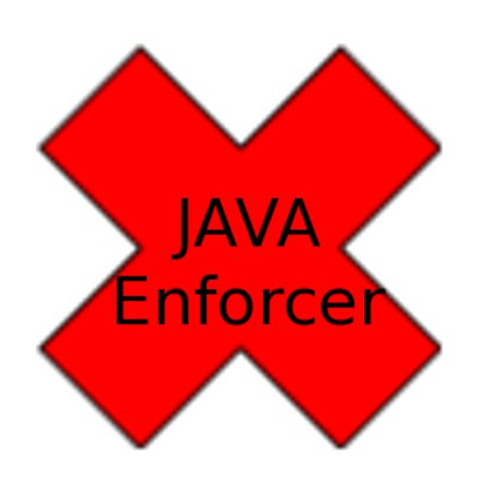 Логотип мода Java Enforcer