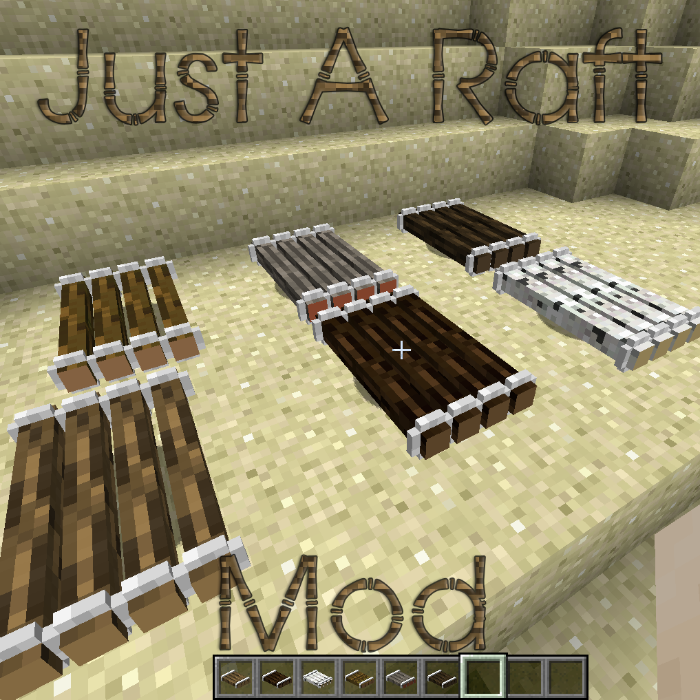 Логотип мода Just A Raft Mod