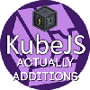 Логотип мода KubeJS Actually Additions