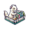 Логотип мода Library Ferret - Fabric
