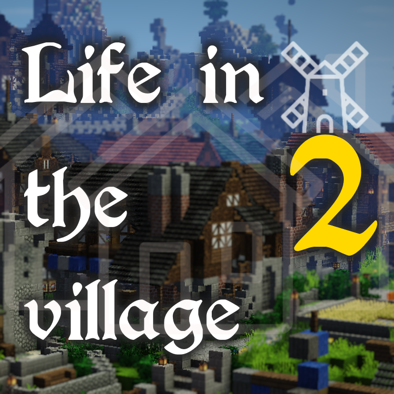 Логотип мода Life in the village 2