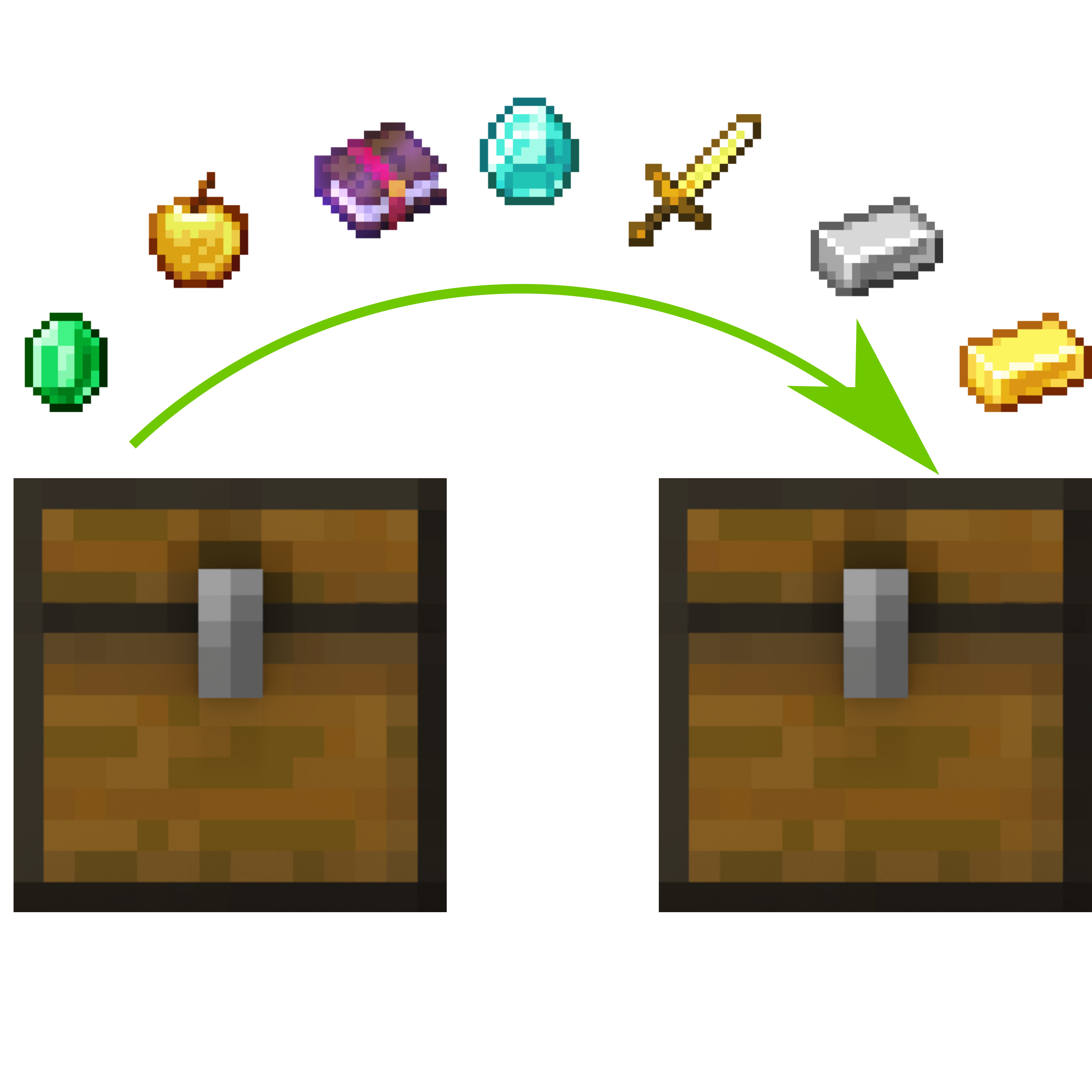 Логотип мода Loot Integrations: Formations Overworld & Nether