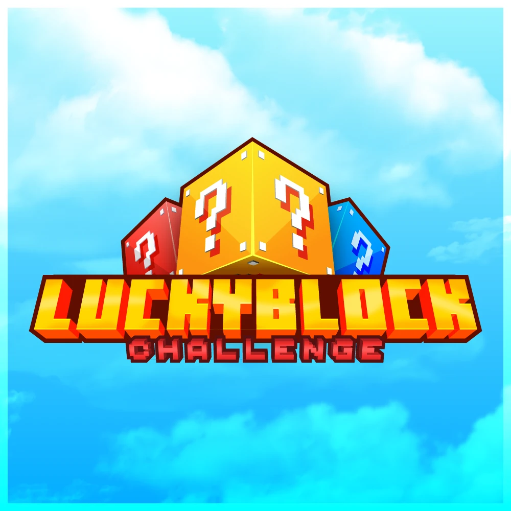 Логотип мода Lucky Block Challenge