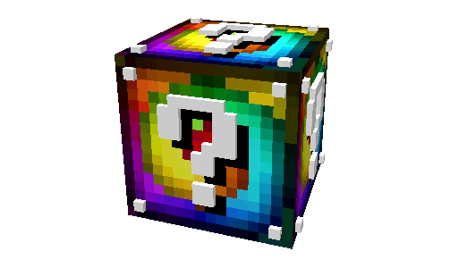 Логотип мода Lucky Block Spiral - 1.8 Lucky Block Addon