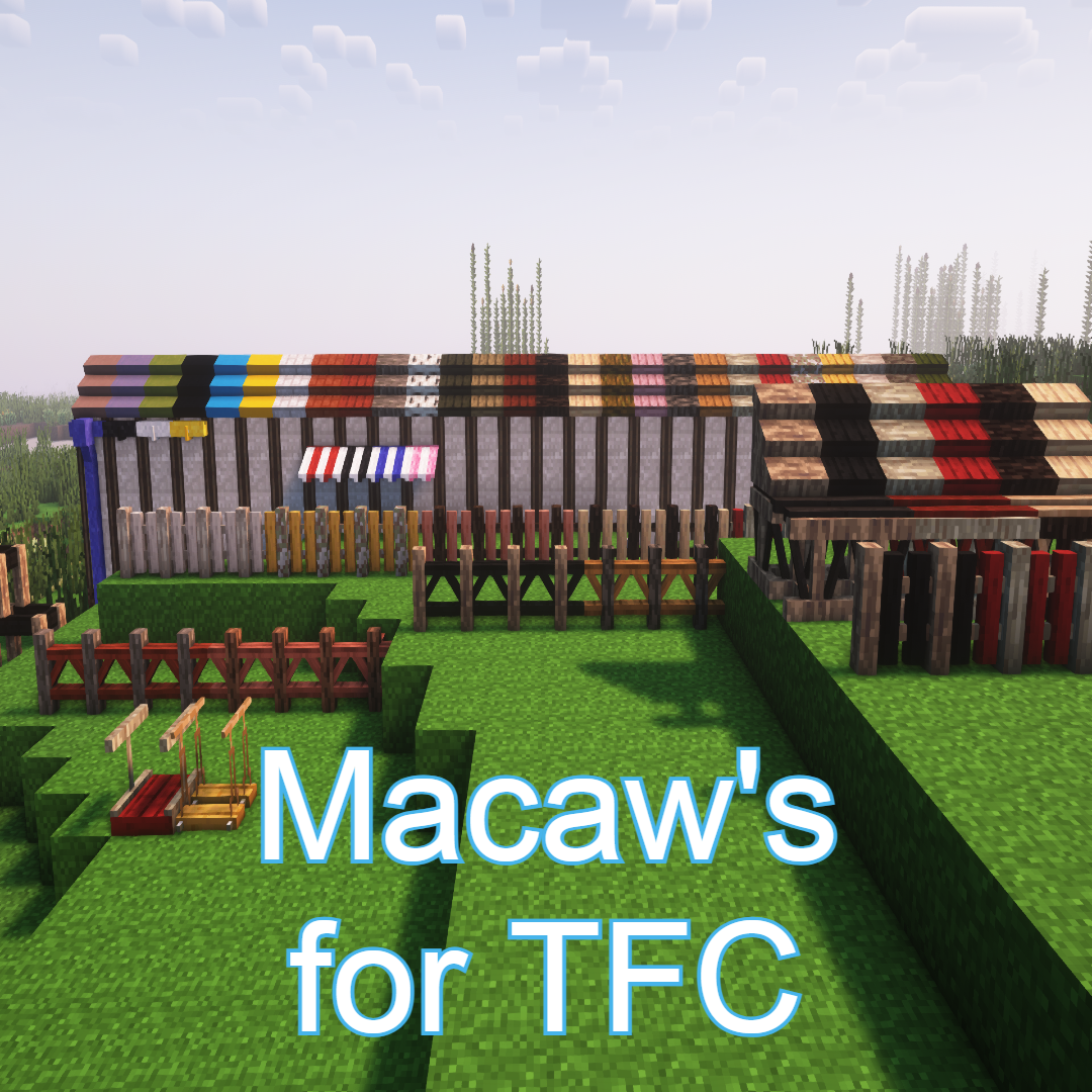 Логотип мода All-In-One, Macaw's Mods for TerraFirmaCraft