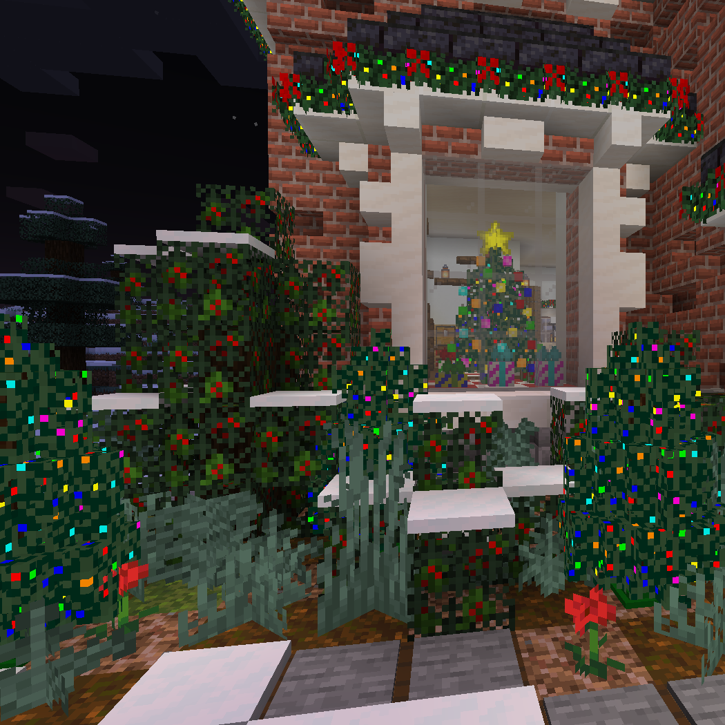 Логотип мода Mama's Merrymaking - A Minecraft Christmas and Winter Holiday Mod