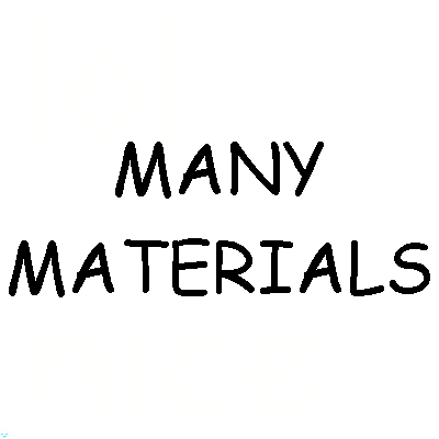 Логотип мода Many Materials